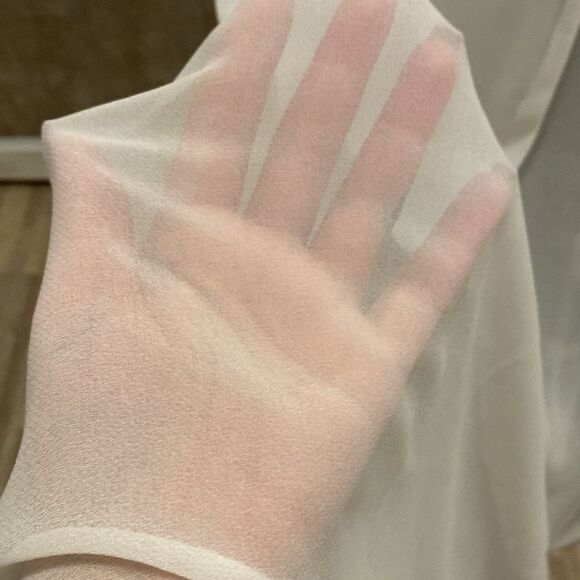 Bcbg Maxazria Elegant White Strapless Lace Dress, US2 - Picture 8 of 14